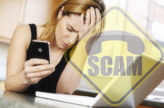 Phone scam